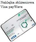 Naklejka VISA payWave